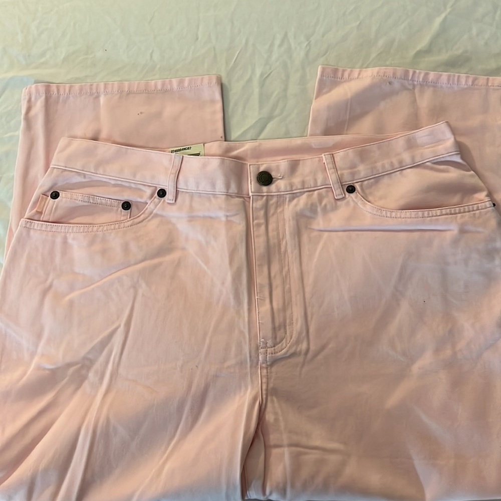 Lauren Ralph Lauren Straight Leg Jeans in Blush/Pink Size 12 - Picture 2 of 12